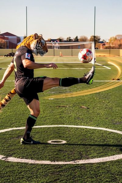 Image illustrant un exercice de football