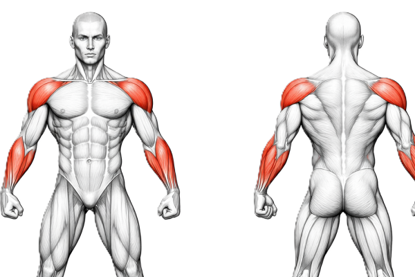 Image illustrant les muscles travaillés pendant les exercices de football