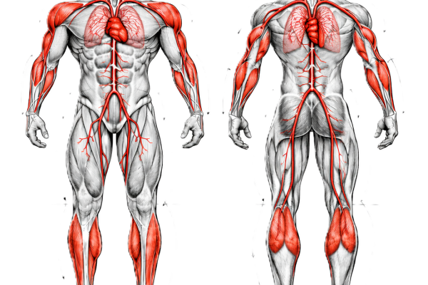 Image illustrant les muscles travaillés pendant les double under