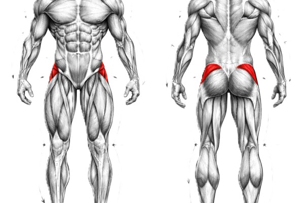 Muscles travaillés pendant les Abducteurs