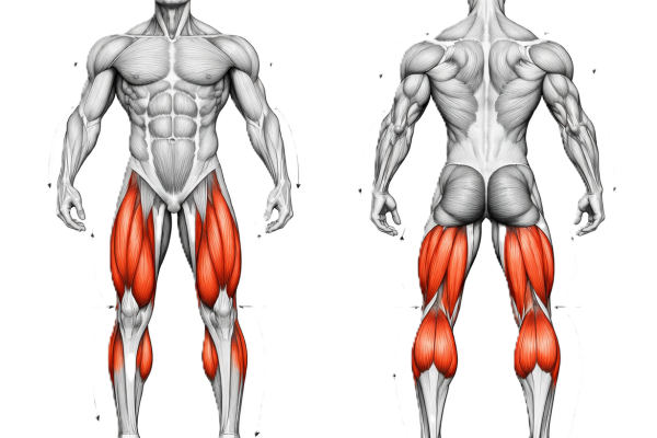 Image illustrant les Muscles travaillés pendant les legs extentions