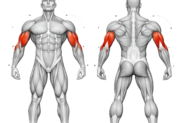 Muscles travaillés pendant les triceps extension