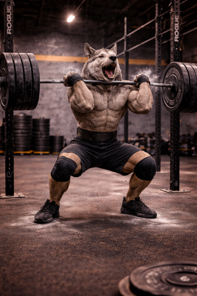 Image illustrant un personnage faisant un Power clean