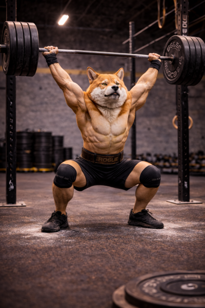 Image illustrant un personnage qui fait un squat snatch